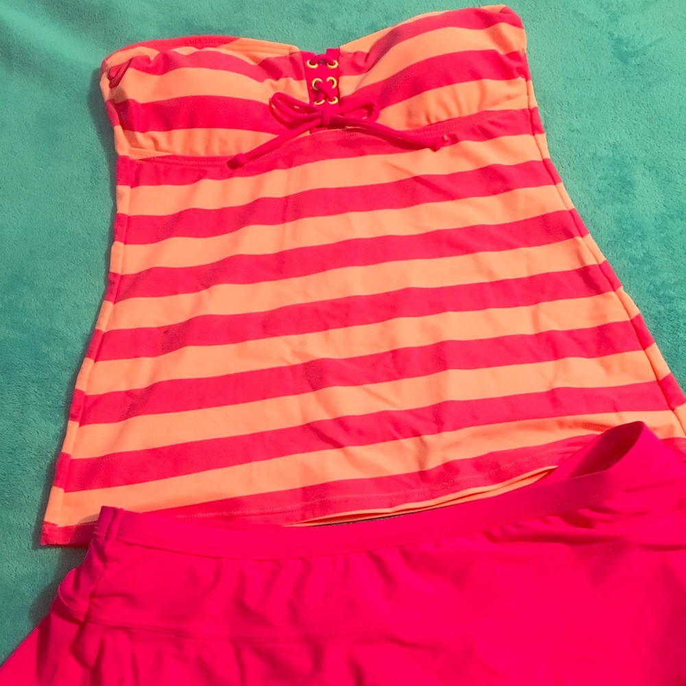 Tankini with bottoms
